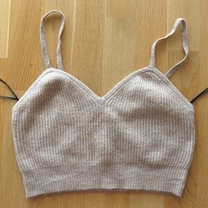 H&M Sweater Bra Top